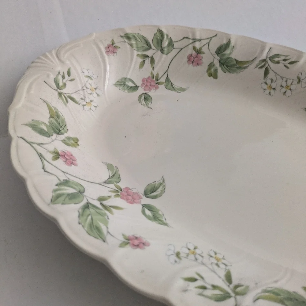 Nikko floral Serving Platter